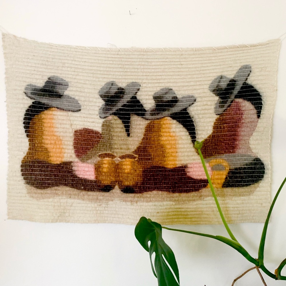 Minimalist Peruvian Tapestry